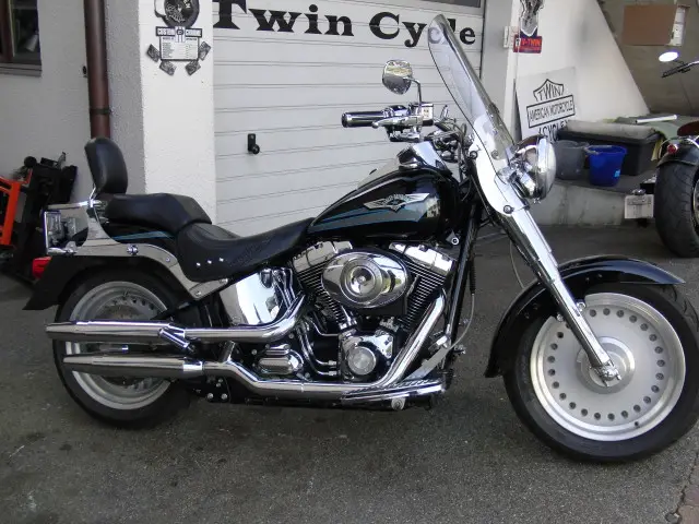 harley-davidson flstf 1584 softail fat boy anniversary