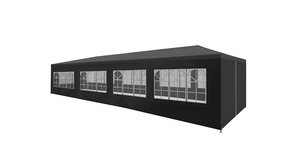 Partyzelt 3x12 m Anthrazit