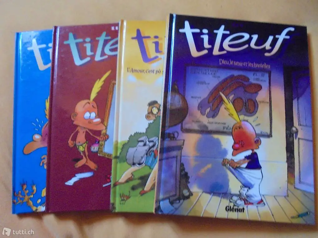 BD Titeuf 2) l"amour c"est pô propre / 10) Nadia se marie