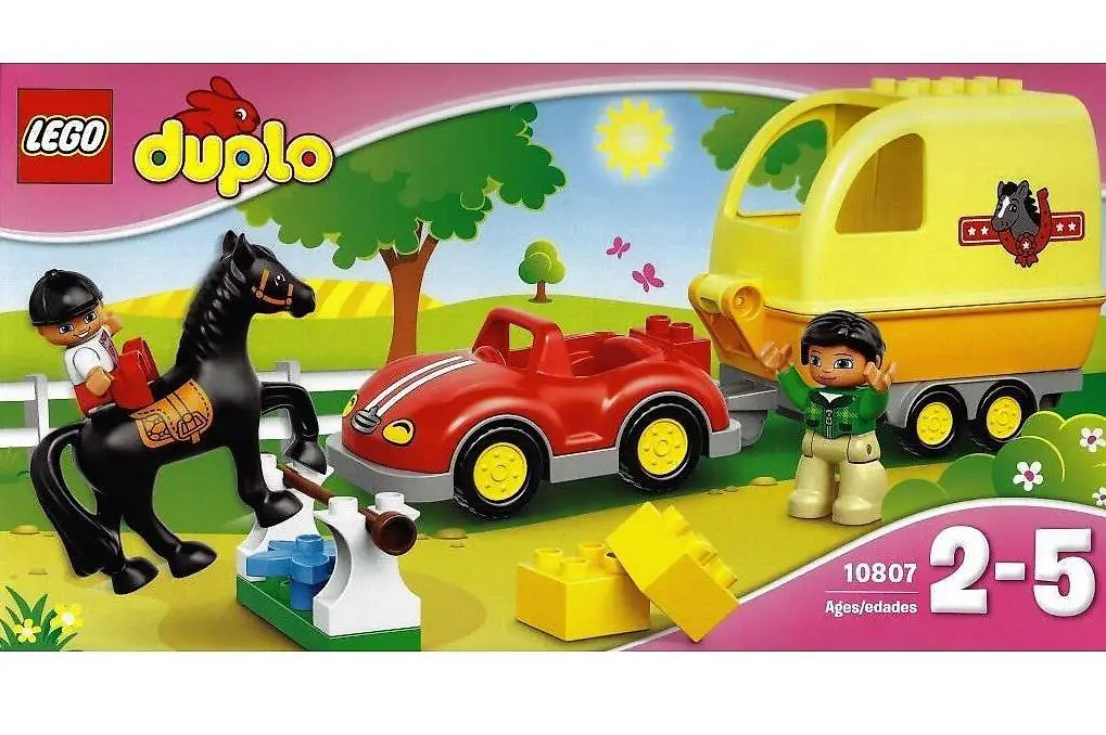 LEGO Duplo 10807 - Wagen mit Pferdeanhänger