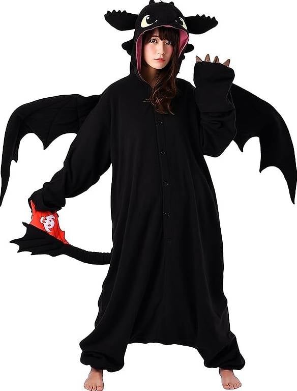 Original How to Train your Dragon Toothless Adult Kigurumi