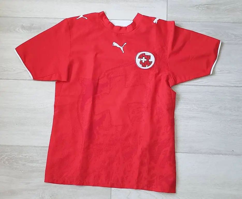 Puma Fussball Trikot Nati Schweiz - Grösse S