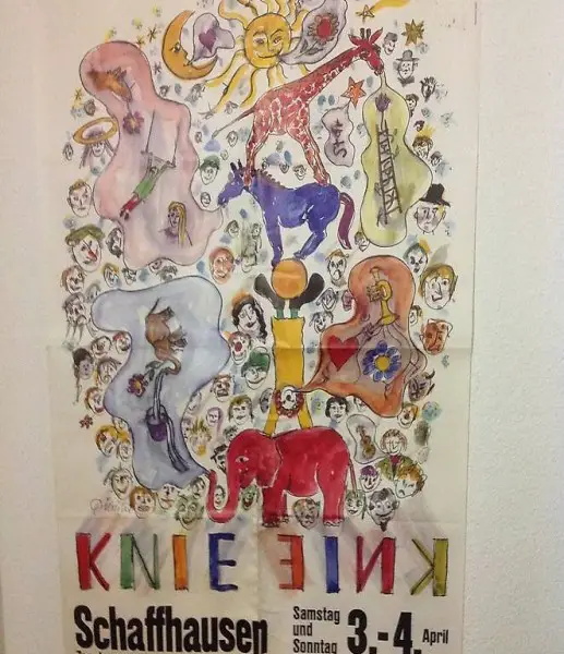 Zirkus Knie in Schaffhausen 1993 mit Dimitri