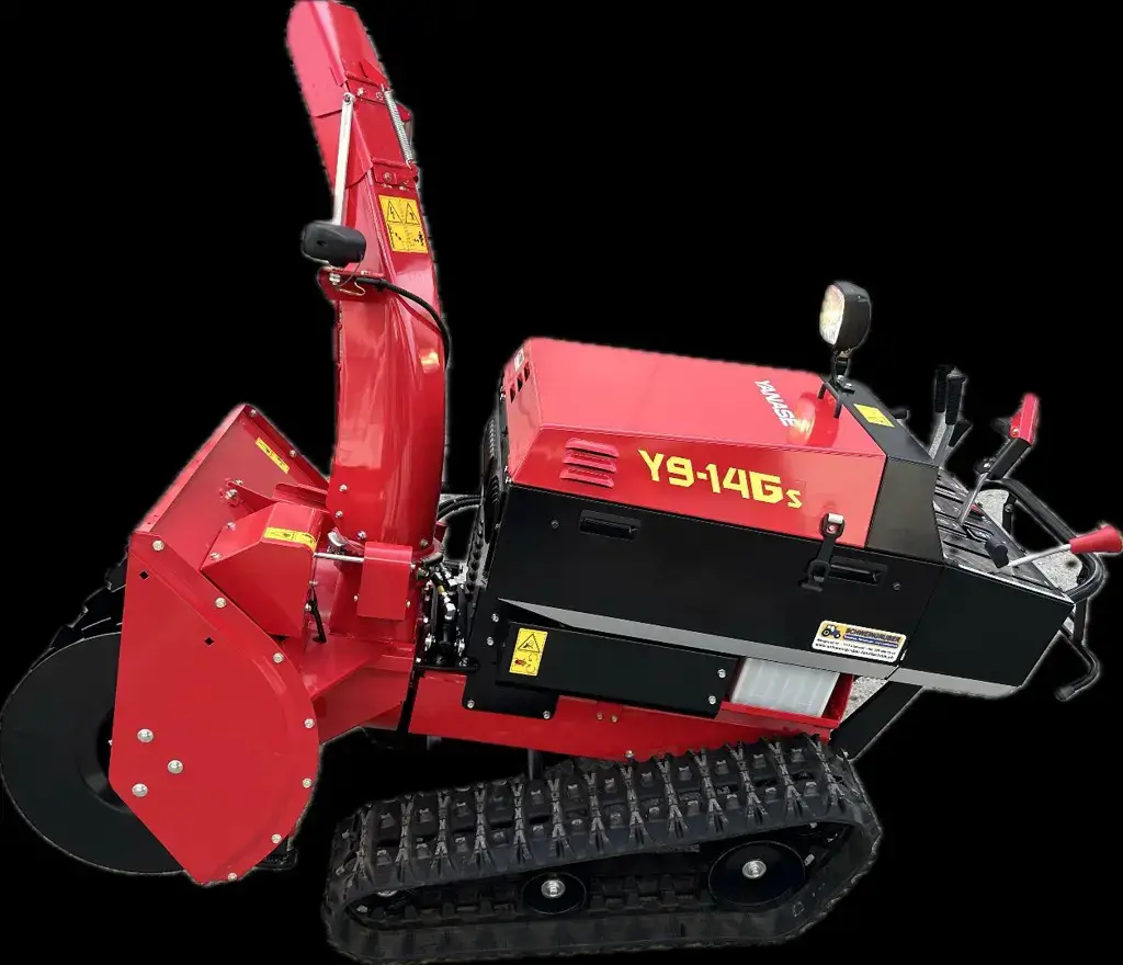 Schneefräse Yanase 2 Zyl.14 PS, mit Raupen180x900