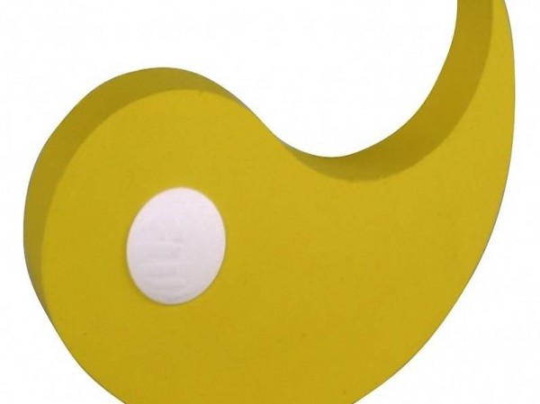  Türstopper FLUX, Türkeil gelb