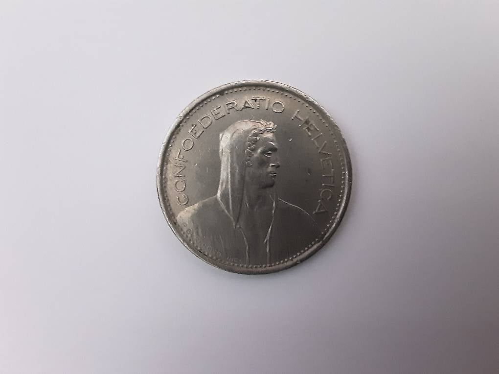Schweizer 5 Franken 1968