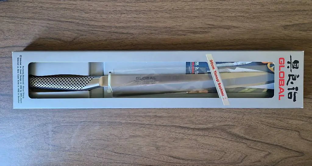 Global G14 Yanagi Fischmesser mit Sashimi-Schliff 30 cm