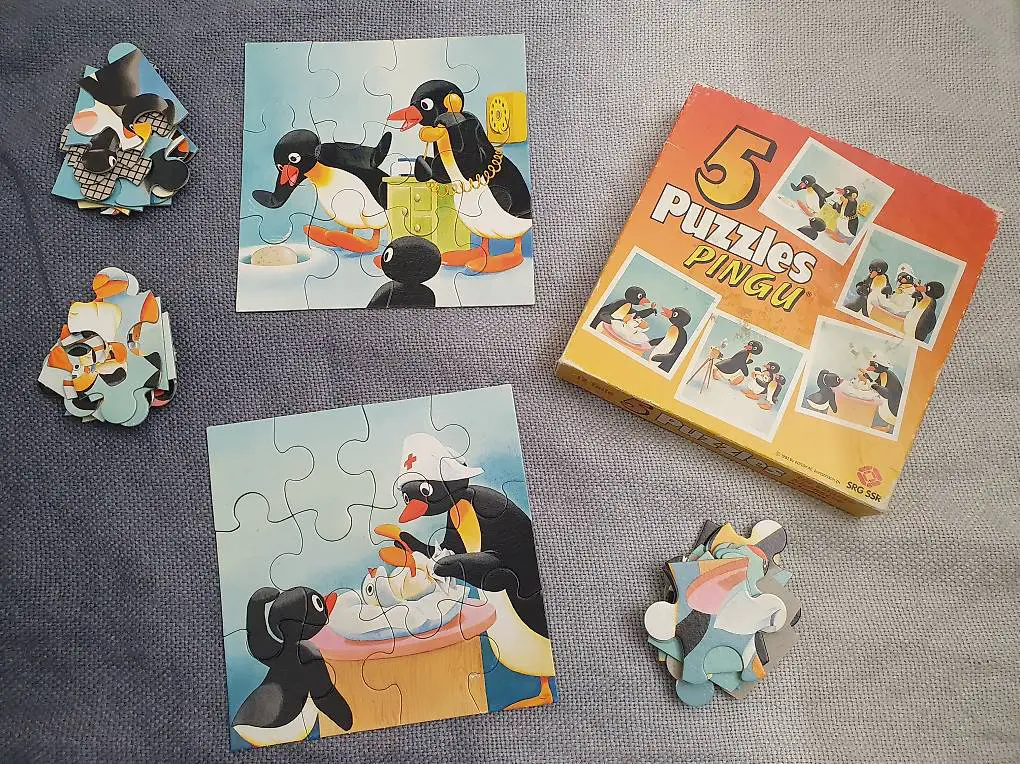 Pingu Puzzle Set