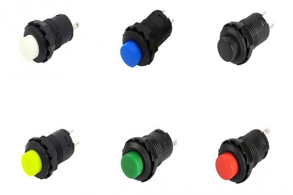  1 Stk. Schalter Druckschalter ON OFF einrastend