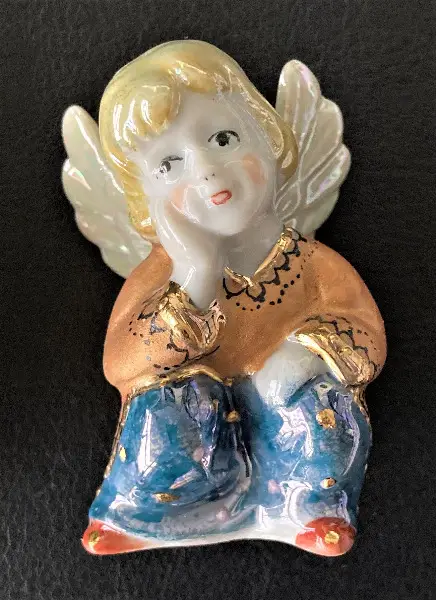 Lot Engel Ange Angel Porzellan handbemalt alles Unikate TOP