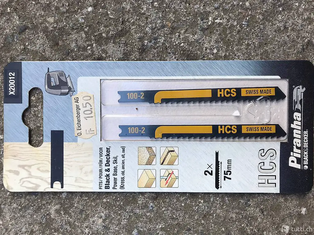 Stichsäge Blätter Black und Decker X20012