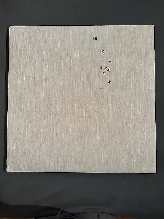 Pinnwand mit Stoffbezug