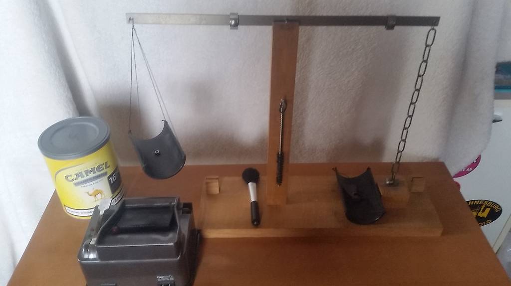 Balkenwaage Zigarettenwaage von 0.05 gr. - 500 gr