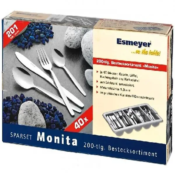  Besteck MONITA Set 603-tlg. (120 Pers.)