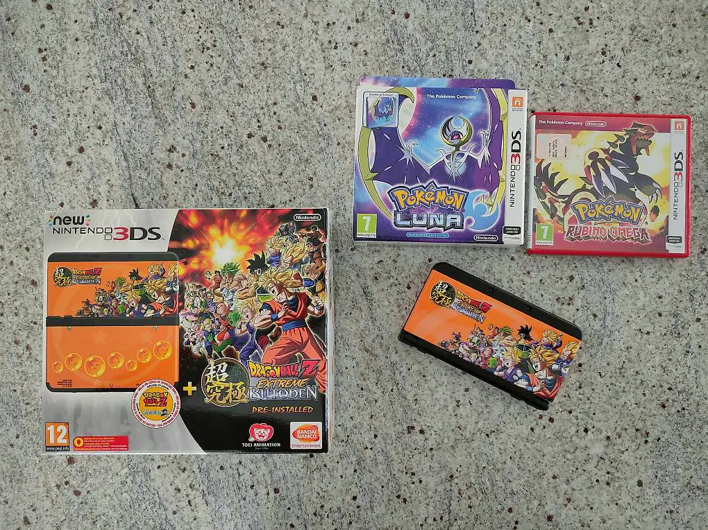 Nintendo 3DS limited edition Dragon Ball Z