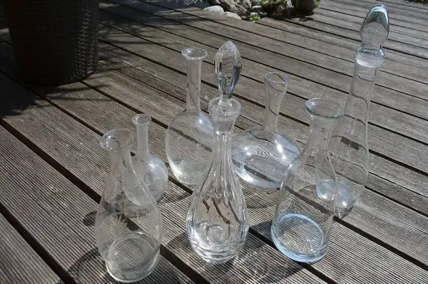 Glas Flaschen, Karaffe Div.