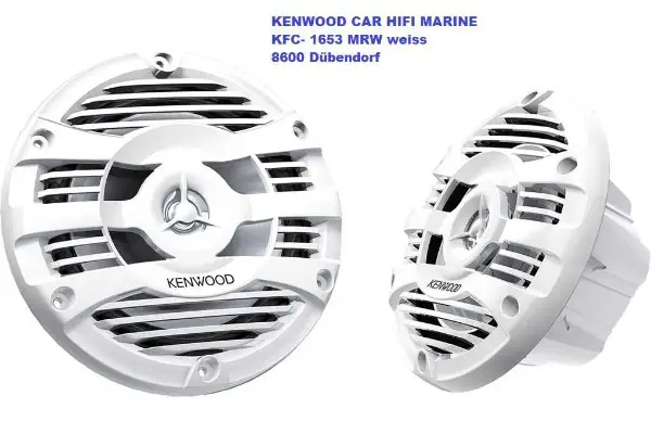 Neu Marine weisse Einbaulautsprecher Boote Quality Kenwood