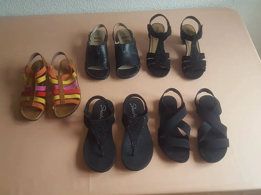 Sandalen für Damen Grösse 39 und 40