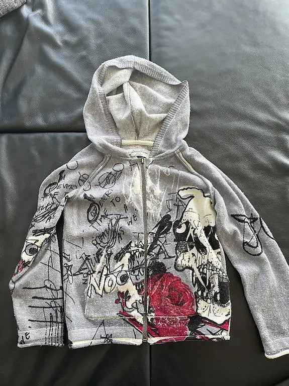 Sweatjacke aus Wolle von John Galliano Gr. 6 Jahre