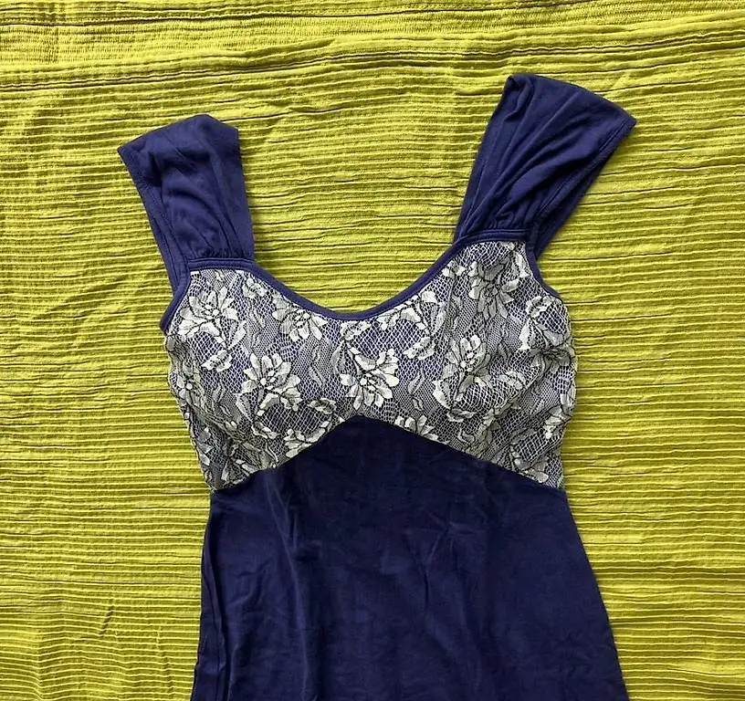 Nachthemd in royal-blau