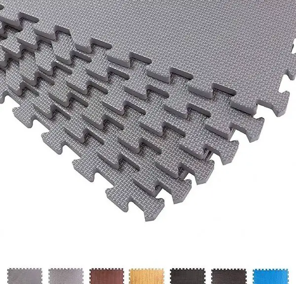  6 Schutzmatte Set Fitness Bodenschutzmatten