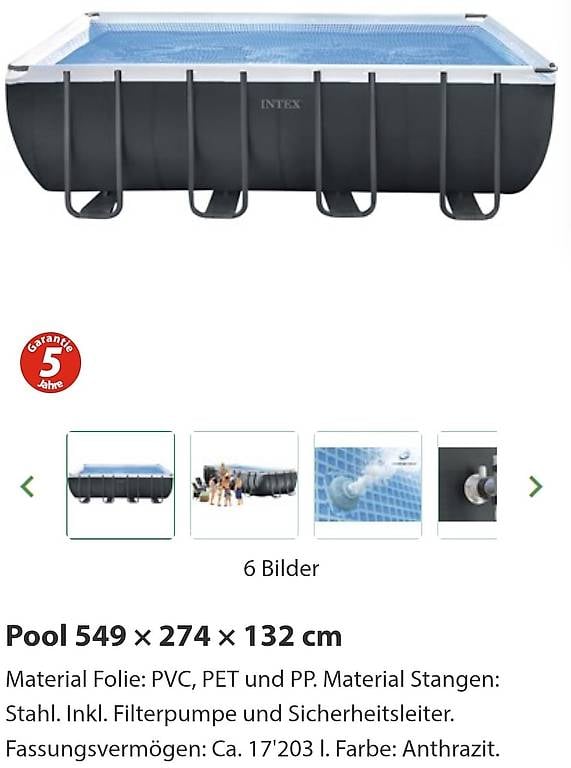 Intex Pool zu verkaufen