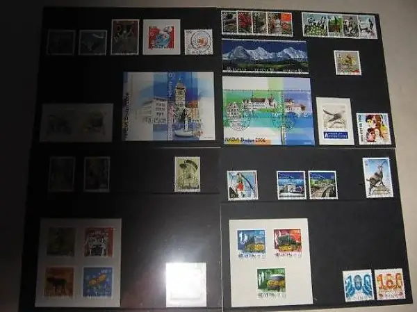 Jahreserie 2006 gestempelt