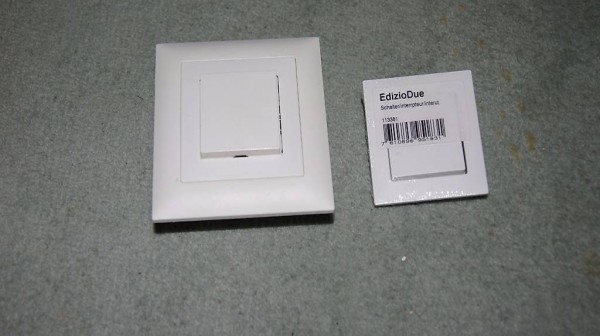 Feller Edizio Schalter Sch3 - neues Frontset