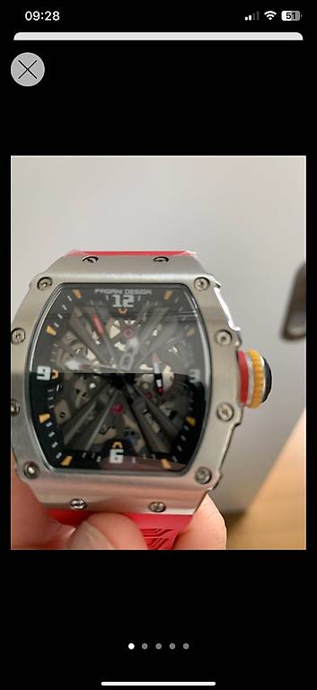 Herrenuhr in Richard Mille Design