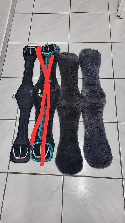 Mattes Westernsattelgurt 85cm