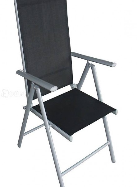  4 STÜCK Stuhl RAVENNA schwarz Klappsessel