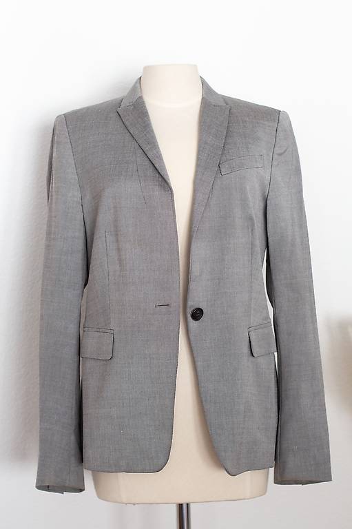 Esprit Blazer hellgrau glänzend Gr. 36/S