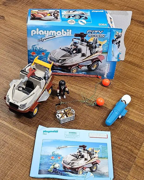 PLAYMOBIL City Action 9364 Amphibienfahrzeug