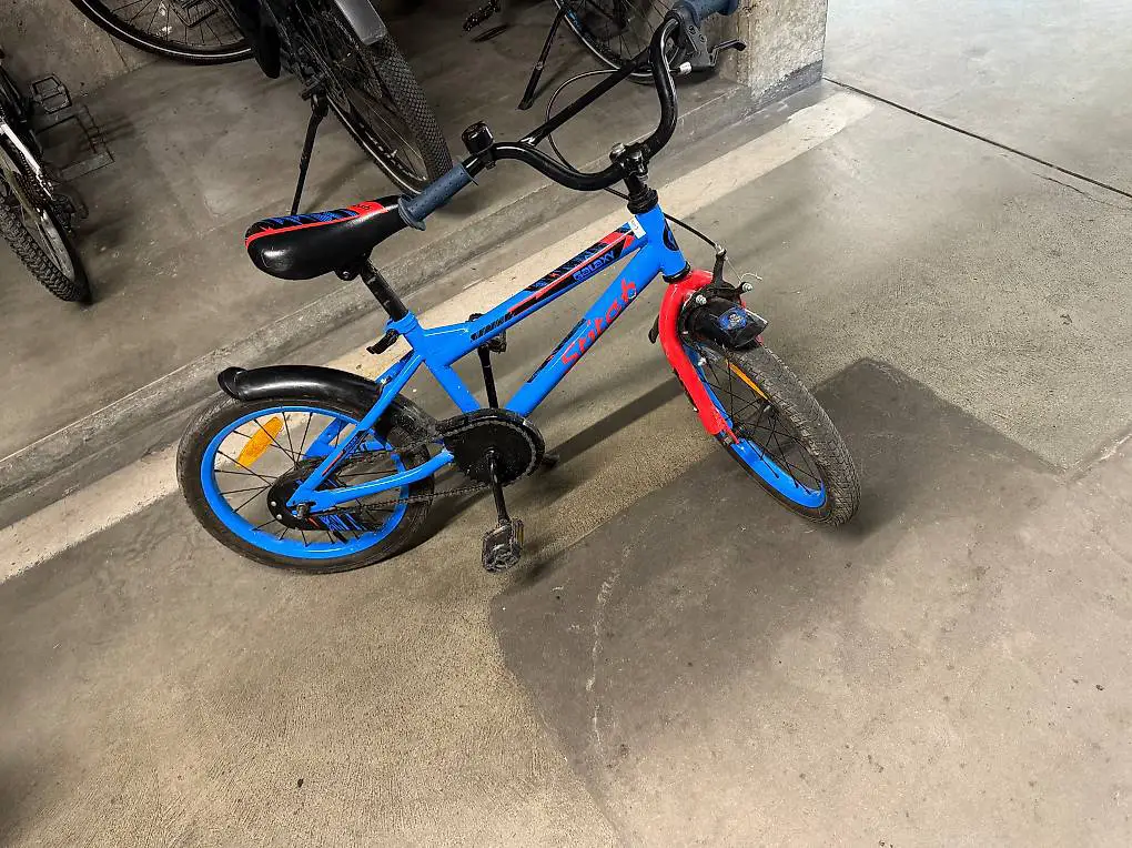 Kindervelo mit Stützräder 16 Zoll