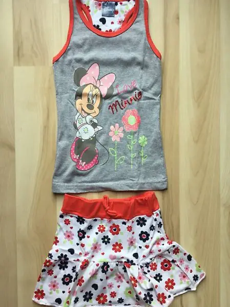 Disney Shirt mit Rock Gr. 4