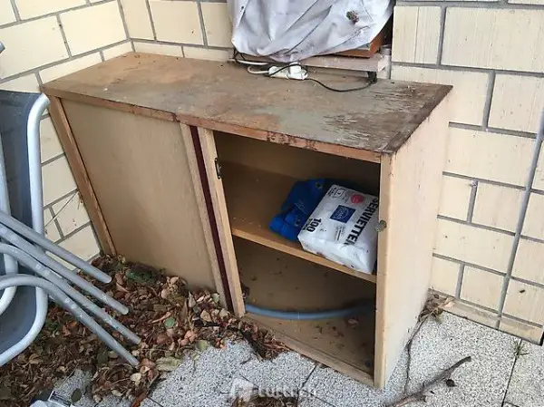 Kästli, Kastenmöbel mit Rolltür, gebraucht, fast gratis