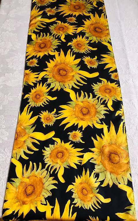 Seidenschal, Sonnenblumen Van Gogh, National Gallery London