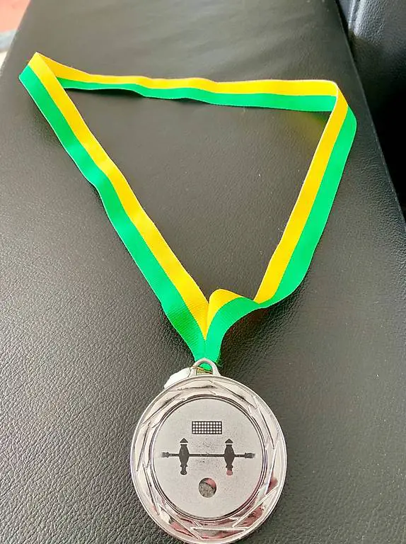 Tischfussball Medaille