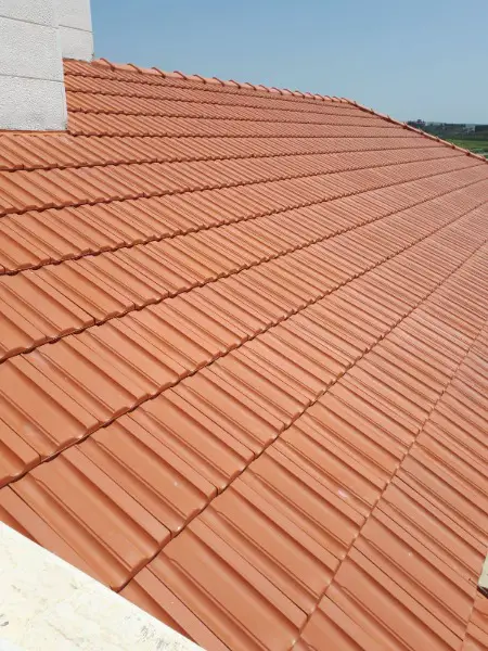 150m2 Dachziegel Falzziegel Natur ROT