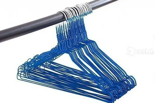  Wäsche Bügel Drahtstahl 750 Stk.