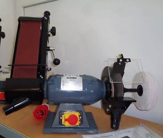 ALDURO Kombi-Bandschleifmaschine BS-100+