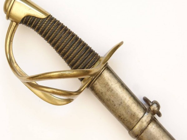  Antiker Säbel - Schweiz - Modell 1842 - Berittene Mannschaft