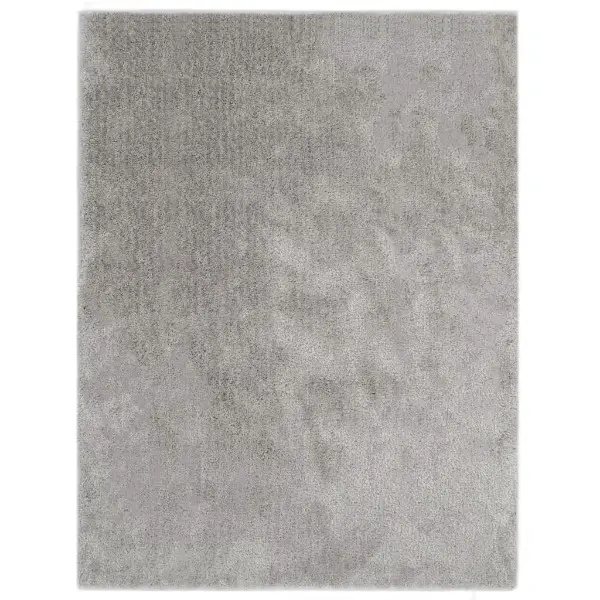  Hochflor-Teppich 160 x 230 cm Grau