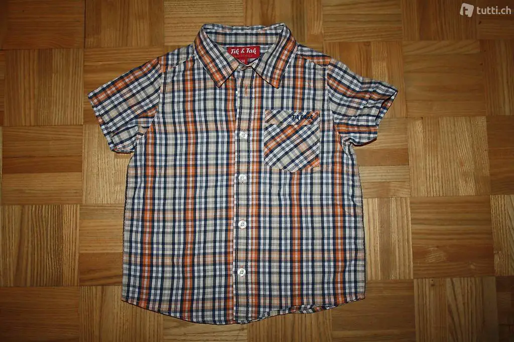 Kurzarm-Hemden, Gr. 98