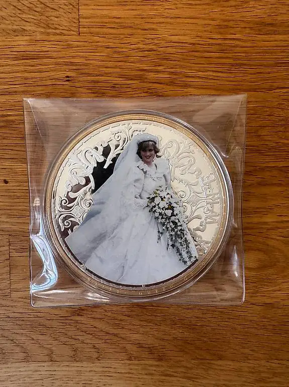 Gedenkmünze Prinzessin Diana? Hochzeit