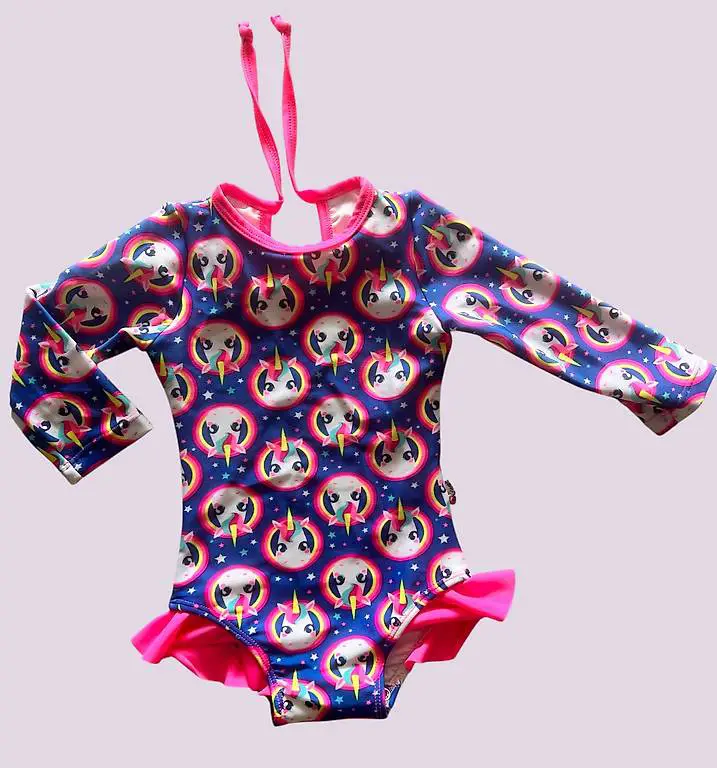 Badeanzug Mädchen Gr. 68-74 FPS 50