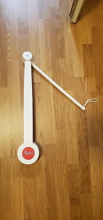 SigiKid Mobile Halter - Holzrack Weiss