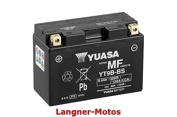 Yuasa YT9B-BS Motorrad Batterie 12V 8AH Yamaha XT660 R6