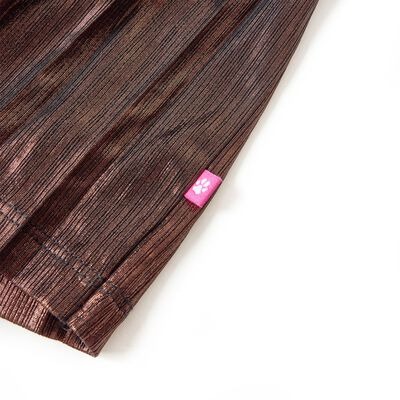  vidaXL Kinderrock mit Glitzer Cognac 104