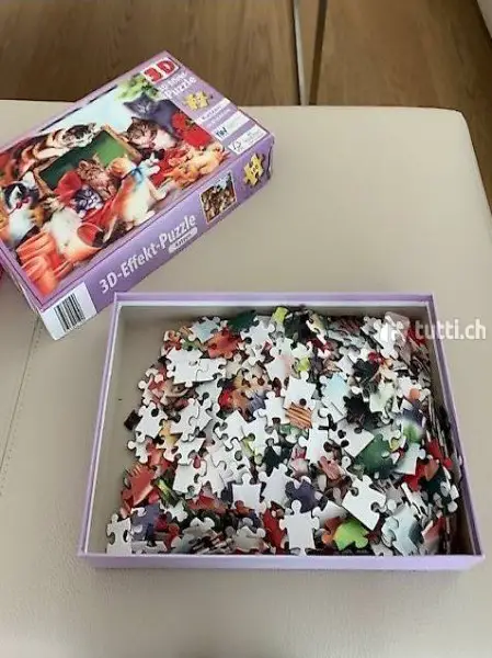 3D Puzzle Katzen 500-teilig